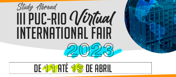 III PUC-Rio Virtual International Fair 2023 - De 11 a 13 de abril