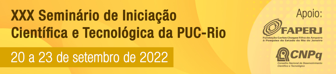 XXX Seminário de Iniciação Científica e Tecnológica da PUC-Rio