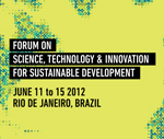 Logo do Fórum de Ciência, Tecnologia e Inovação para o Desenvolvimento Sustentável