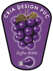 Logo Cria Design PUC - Safra 2000