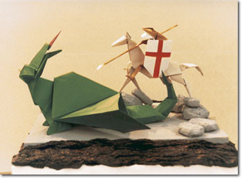 São Jorge - origami