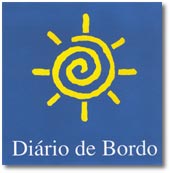 Convite da exposição "Diário de Bordo"